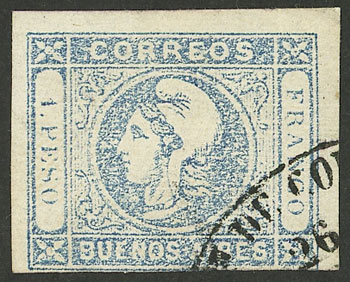 Lot 17 - Argentina cabecitas -  Guillermo Jalil - Philatino Auction # 2148 ARGENTINA: General auction with very interesting material