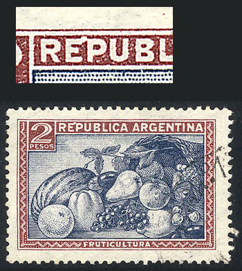 Lot 579 - Argentina general issues -  Guillermo Jalil - Philatino Auction # 2148 ARGENTINA: General auction with very interesting material
