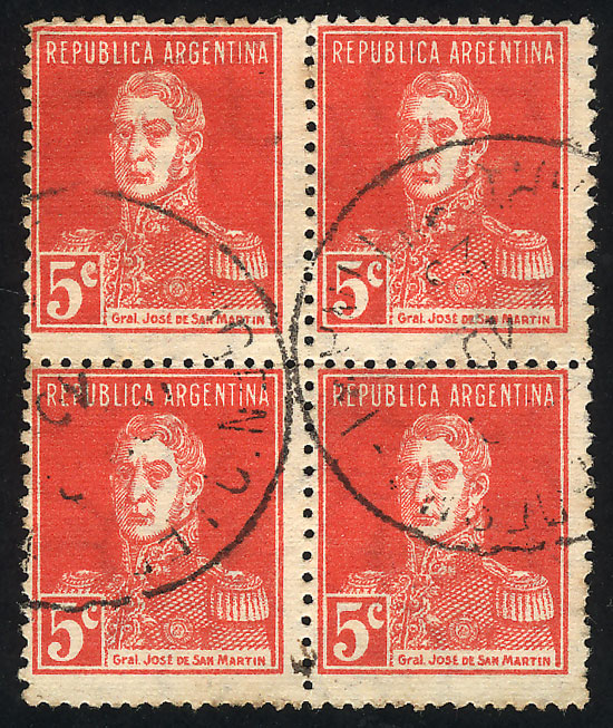 Lot 466 - Argentina general issues -  Guillermo Jalil - Philatino Auction # 2148 ARGENTINA: General auction with very interesting material