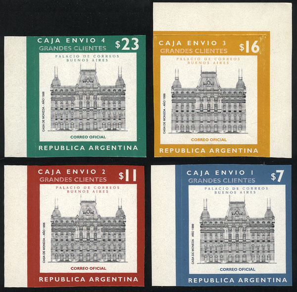 Lot 1469 - Argentina parcel post stamps -  Guillermo Jalil - Philatino Auction # 2148 ARGENTINA: General auction with very interesting material
