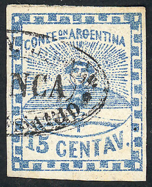 Lot 44 - Argentina confederation -  Guillermo Jalil - Philatino Auction # 2202 ARGENTINA: 