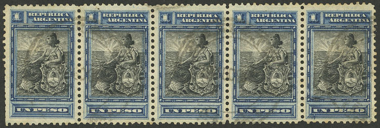 Lot 126 - Argentina general issues -  Guillermo Jalil - Philatino Auction # 2204 ARGENTINA: Special February auction