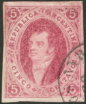 Lot 78 - Argentina rivadavias -  Guillermo Jalil - Philatino Auction # 2204 ARGENTINA: Special February auction