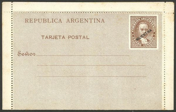 Lot 1423 - Argentina Postal stationery -  Guillermo Jalil - Philatino Auction # 2205 ARGENTINA: General auction with very interesting material