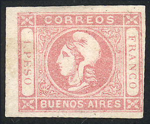 Lot 7 - Argentina buenos aires -  Guillermo Jalil - Philatino Auction # 2205 ARGENTINA: General auction with very interesting material