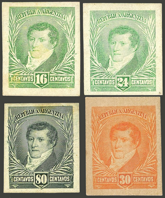 Lot 231 - Argentina general issues -  Guillermo Jalil - Philatino Auction # 2216 ARGENTINA: small but very attractive auction