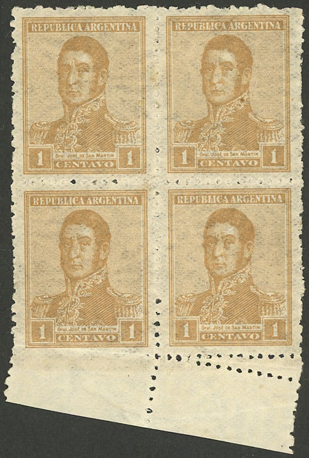 Lot 402 - Argentina general issues - Guillermo Jalil - Philatino Auction # 2216 ARGENTINA: small but very attractive auction Lot 402 - Argentina general issues - Guillermo Jalil - Philatino Auction # 2216 ARGENTINA: small but very attractive auction