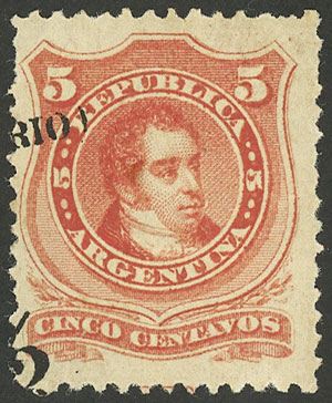 Lot 134 - Argentina general issues -  Guillermo Jalil - Philatino Auction # 2216 ARGENTINA: small but very attractive auction