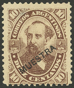 Lot 145 - Argentina general issues -  Guillermo Jalil - Philatino Auction # 2216 ARGENTINA: small but very attractive auction