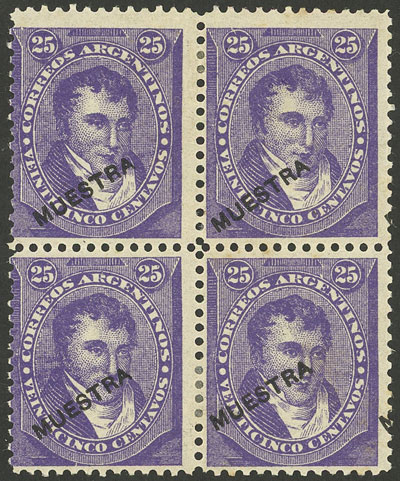 Lot 149 - Argentina general issues -  Guillermo Jalil - Philatino Auction # 2216 ARGENTINA: small but very attractive auction