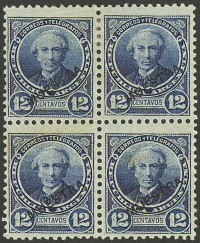 Lot 186 - Argentina general issues - Guillermo Jalil - Philatino Auction # 2216 ARGENTINA: small but very attractive auction Lot 186 - Argentina general issues - Guillermo Jalil - Philatino Auction # 2216 ARGENTINA: small but very attractive auction