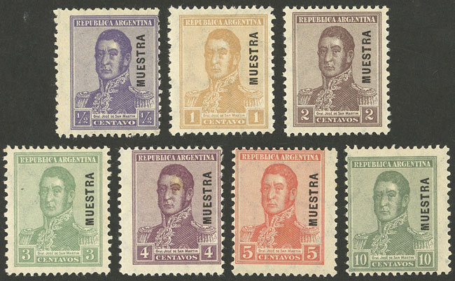 Lot 375 - Argentina general issues - Guillermo Jalil - Philatino Auction # 2216 ARGENTINA: small but very attractive auction Lot 375 - Argentina general issues - Guillermo Jalil - Philatino Auction # 2216 ARGENTINA: small but very attractive auction