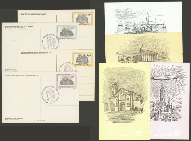 Lot 1648 - Argentina Postal stationery - Guillermo Jalil - Philatino Auction # 2216 ARGENTINA: small but very attractive auction Lot 1648 - Argentina Postal stationery - Guillermo Jalil - Philatino Auction # 2216 ARGENTINA: small but very attractive auction