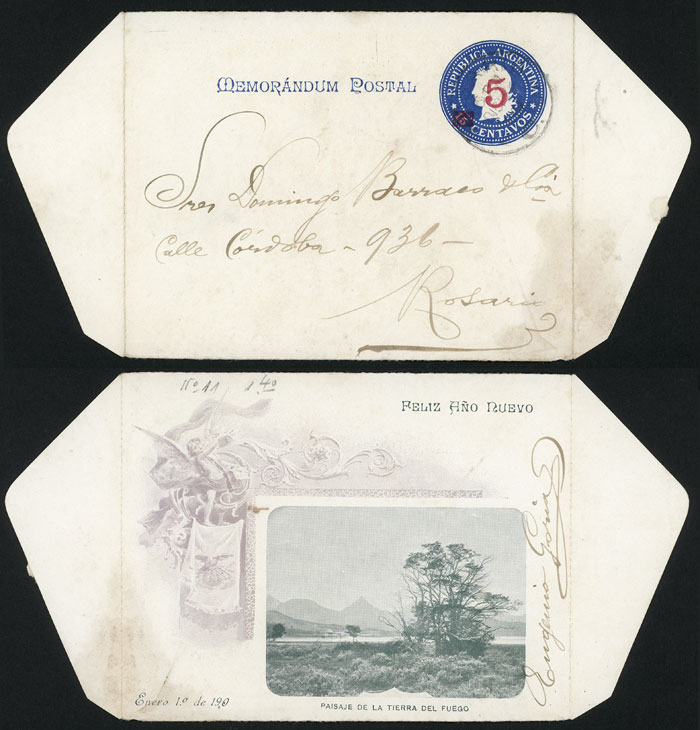 Lot 1638 - Argentina Postal stationery - Guillermo Jalil - Philatino Auction # 2216 ARGENTINA: small but very attractive auction Lot 1638 - Argentina Postal stationery - Guillermo Jalil - Philatino Auction # 2216 ARGENTINA: small but very attractive auction
