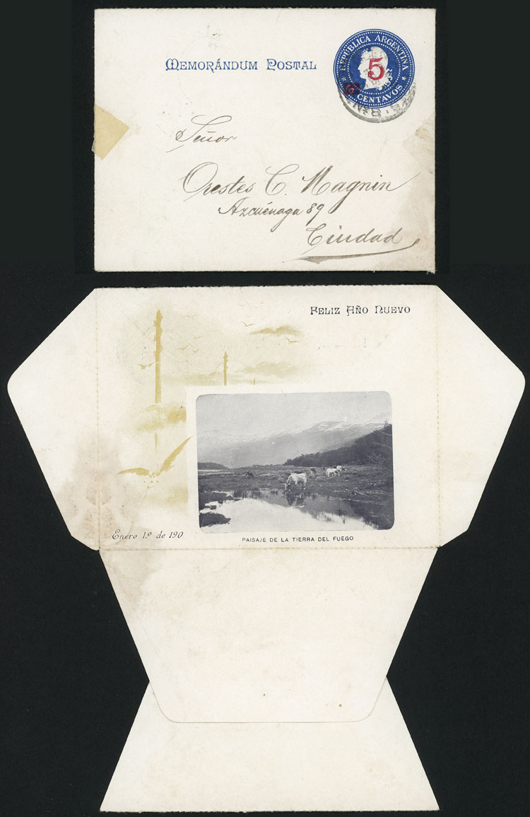 Lot 1637 - Argentina Postal stationery - Guillermo Jalil - Philatino Auction # 2216 ARGENTINA: small but very attractive auction Lot 1637 - Argentina Postal stationery - Guillermo Jalil - Philatino Auction # 2216 ARGENTINA: small but very attractive auction