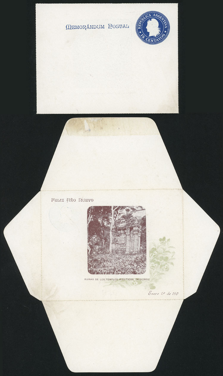 Lot 1631 - Argentina Postal stationery - Guillermo Jalil - Philatino Auction # 2216 ARGENTINA: small but very attractive auction Lot 1631 - Argentina Postal stationery - Guillermo Jalil - Philatino Auction # 2216 ARGENTINA: small but very attractive auction