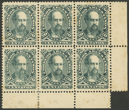 Lot 147 - Argentina general issues -  Guillermo Jalil - Philatino Auction # 2216 ARGENTINA: small but very attractive auction