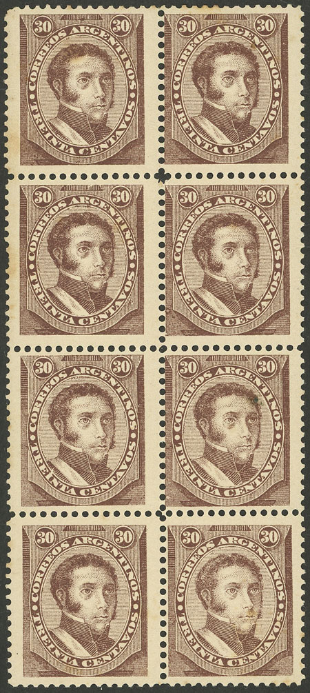 Lot 152 - Argentina general issues - Guillermo Jalil - Philatino Auction # 2216 ARGENTINA: small but very attractive auction Lot 152 - Argentina general issues - Guillermo Jalil - Philatino Auction # 2216 ARGENTINA: small but very attractive auction