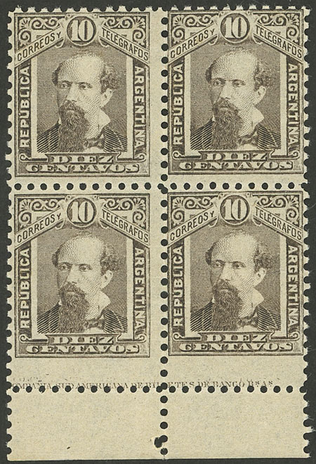 Lot 165 - Argentina general issues - Guillermo Jalil - Philatino Auction # 2216 ARGENTINA: small but very attractive auction Lot 165 - Argentina general issues - Guillermo Jalil - Philatino Auction # 2216 ARGENTINA: small but very attractive auction
