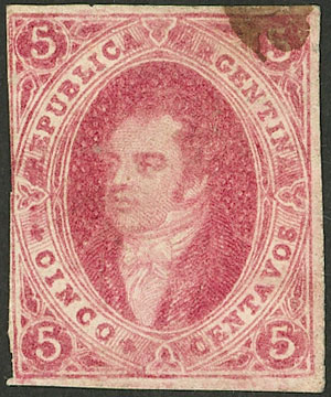 Lot 92 - Argentina rivadavias -  Guillermo Jalil - Philatino Auction # 2216 ARGENTINA: small but very attractive auction