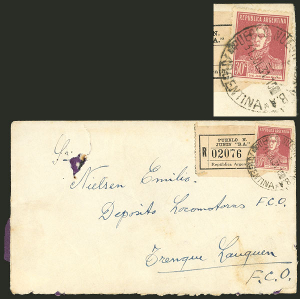 Lot 1728 - Argentina postal history - Guillermo Jalil - Philatino Auction # 2216 ARGENTINA: small but very attractive auction Lot 1728 - Argentina postal history - Guillermo Jalil - Philatino Auction # 2216 ARGENTINA: small but very attractive auction