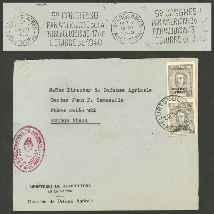 Lot 1749 - Argentina postal history - Guillermo Jalil - Philatino Auction # 2216 ARGENTINA: small but very attractive auction Lot 1749 - Argentina postal history - Guillermo Jalil - Philatino Auction # 2216 ARGENTINA: small but very attractive auction