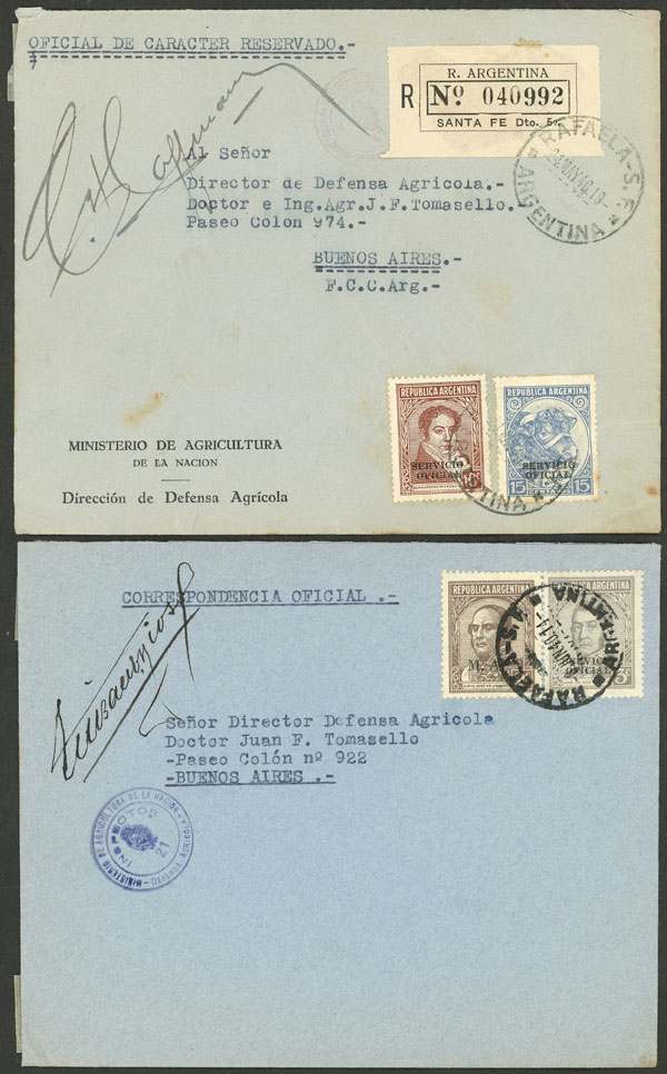 Lot 1747 - Argentina postal history - Guillermo Jalil - Philatino Auction # 2216 ARGENTINA: small but very attractive auction Lot 1747 - Argentina postal history - Guillermo Jalil - Philatino Auction # 2216 ARGENTINA: small but very attractive auction