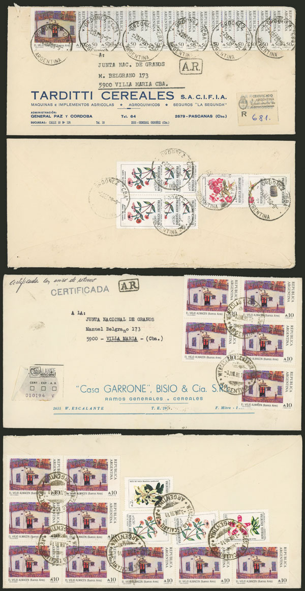 Lot 1812 - Argentina postal history - Guillermo Jalil - Philatino Auction # 2216 ARGENTINA: small but very attractive auction Lot 1812 - Argentina postal history - Guillermo Jalil - Philatino Auction # 2216 ARGENTINA: small but very attractive auction