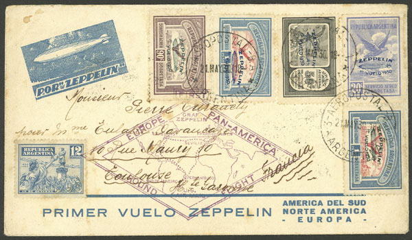 Lot 1726 - Argentina postal history - Guillermo Jalil - Philatino Auction # 2216 ARGENTINA: small but very attractive auction Lot 1726 - Argentina postal history - Guillermo Jalil - Philatino Auction # 2216 ARGENTINA: small but very attractive auction