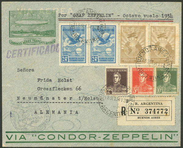 Lot 1739 - Argentina postal history - Guillermo Jalil - Philatino Auction # 2216 ARGENTINA: small but very attractive auction Lot 1739 - Argentina postal history - Guillermo Jalil - Philatino Auction # 2216 ARGENTINA: small but very attractive auction