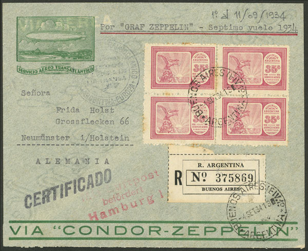 Lot 1738 - Argentina postal history - Guillermo Jalil - Philatino Auction # 2216 ARGENTINA: small but very attractive auction Lot 1738 - Argentina postal history - Guillermo Jalil - Philatino Auction # 2216 ARGENTINA: small but very attractive auction