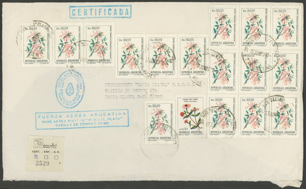 Lot 1804 - Argentina postal history - Guillermo Jalil - Philatino Auction # 2216 ARGENTINA: small but very attractive auction Lot 1804 - Argentina postal history - Guillermo Jalil - Philatino Auction # 2216 ARGENTINA: small but very attractive auction