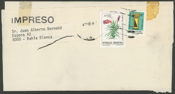 Lot 1810 - Argentina postal history - Guillermo Jalil - Philatino Auction # 2216 ARGENTINA: small but very attractive auction Lot 1810 - Argentina postal history - Guillermo Jalil - Philatino Auction # 2216 ARGENTINA: small but very attractive auction