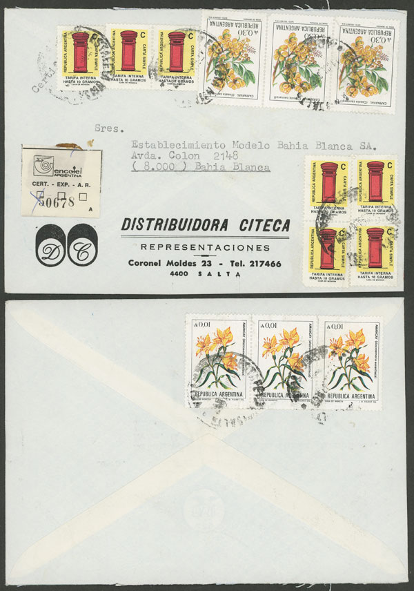 Lot 1807 - Argentina postal history - Guillermo Jalil - Philatino Auction # 2216 ARGENTINA: small but very attractive auction Lot 1807 - Argentina postal history - Guillermo Jalil - Philatino Auction # 2216 ARGENTINA: small but very attractive auction