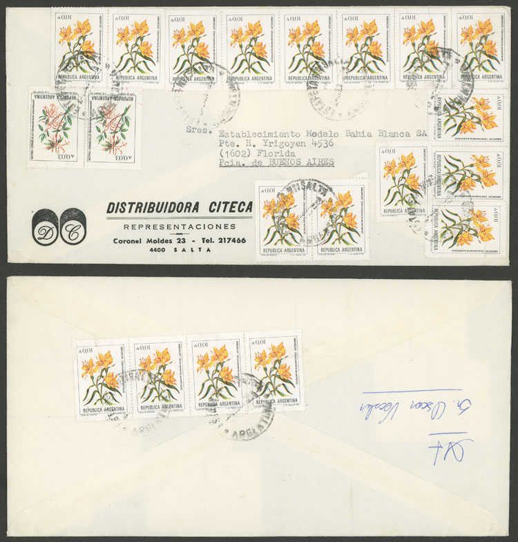 Lot 1806 - Argentina postal history - Guillermo Jalil - Philatino Auction # 2216 ARGENTINA: small but very attractive auction Lot 1806 - Argentina postal history - Guillermo Jalil - Philatino Auction # 2216 ARGENTINA: small but very attractive auction