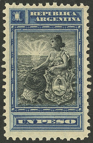 Lot 313 - Argentina general issues -  Guillermo Jalil - Philatino Auction # 2216 ARGENTINA: small but very attractive auction