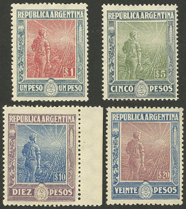 Lot 355 - Argentina general issues - Guillermo Jalil - Philatino Auction # 2216 ARGENTINA: small but very attractive auction Lot 355 - Argentina general issues - Guillermo Jalil - Philatino Auction # 2216 ARGENTINA: small but very attractive auction