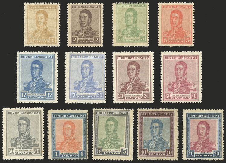 Lot 379 - Argentina general issues - Guillermo Jalil - Philatino Auction # 2216 ARGENTINA: small but very attractive auction Lot 379 - Argentina general issues - Guillermo Jalil - Philatino Auction # 2216 ARGENTINA: small but very attractive auction