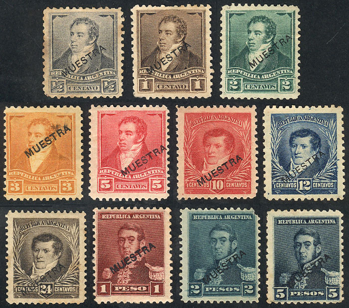 Lot 193 - Argentina general issues - Guillermo Jalil - Philatino Auction # 2216 ARGENTINA: small but very attractive auction Lot 193 - Argentina general issues - Guillermo Jalil - Philatino Auction # 2216 ARGENTINA: small but very attractive auction