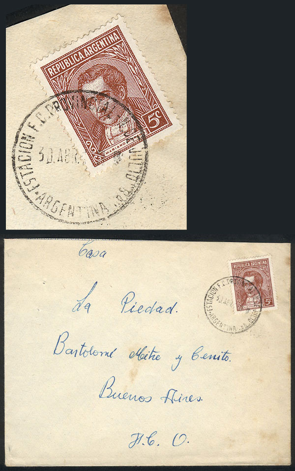 Lot 1748 - Argentina postal history - Guillermo Jalil - Philatino Auction # 2216 ARGENTINA: small but very attractive auction Lot 1748 - Argentina postal history - Guillermo Jalil - Philatino Auction # 2216 ARGENTINA: small but very attractive auction