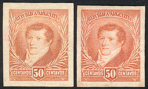 Lot 241 - Argentina general issues -  Guillermo Jalil - Philatino Auction # 2216 ARGENTINA: small but very attractive auction