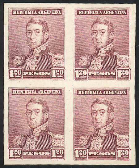 Lot 302 - Argentina general issues -  Guillermo Jalil - Philatino Auction # 2216 ARGENTINA: small but very attractive auction