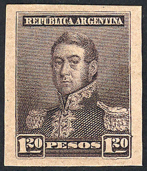 Lot 303 - Argentina general issues -  Guillermo Jalil - Philatino Auction # 2216 ARGENTINA: small but very attractive auction