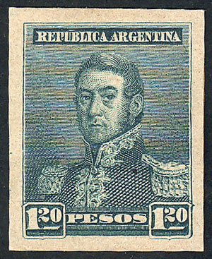 Lot 306 - Argentina general issues -  Guillermo Jalil - Philatino Auction # 2216 ARGENTINA: small but very attractive auction