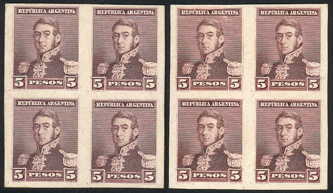 Lot 259 - Argentina general issues - Guillermo Jalil - Philatino Auction # 2216 ARGENTINA: small but very attractive auction Lot 259 - Argentina general issues - Guillermo Jalil - Philatino Auction # 2216 ARGENTINA: small but very attractive auction