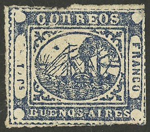 Lot 4 - Argentina barquitos -  Guillermo Jalil - Philatino Auction # 2217 ARGENTINA: Special May auction