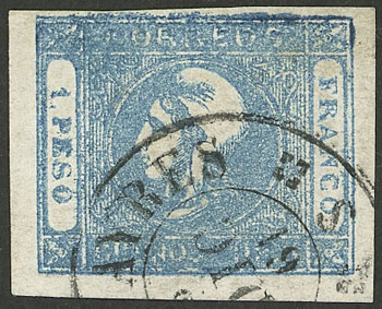 Lot 22 - Argentina cabecitas -  Guillermo Jalil - Philatino Auction # 2217 ARGENTINA: Special May auction
