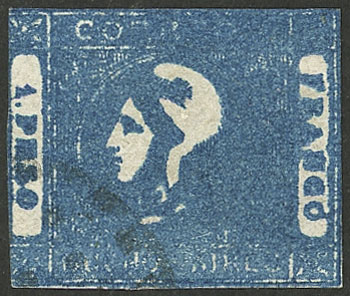 Lot 21 - Argentina cabecitas -  Guillermo Jalil - Philatino Auction # 2217 ARGENTINA: Special May auction