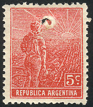Lot 424 - Argentina general issues -  Guillermo Jalil - Philatino Auction # 2218 ARGENTINA: 