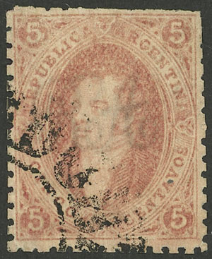 Lot 80 - Argentina rivadavias -  Guillermo Jalil - Philatino Auction # 2218 ARGENTINA: 